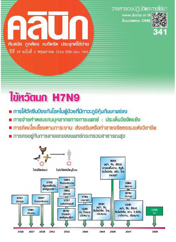 วารสาร คลินิก ฉ.พค.56 วารสาร คลินิก ฉ.พค.56