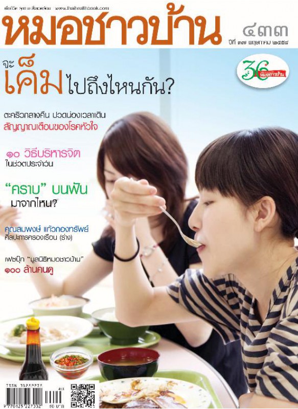 หมอชาวบ้าน 433 พฤษภาคม 2558