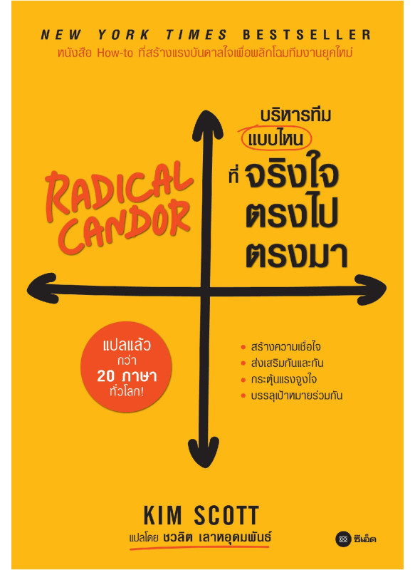 RADICAL CANDOR : บริหารทีมแบบไหนที่จริงใจตรงไปตรงมา