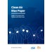 Clean Air Blue Paper