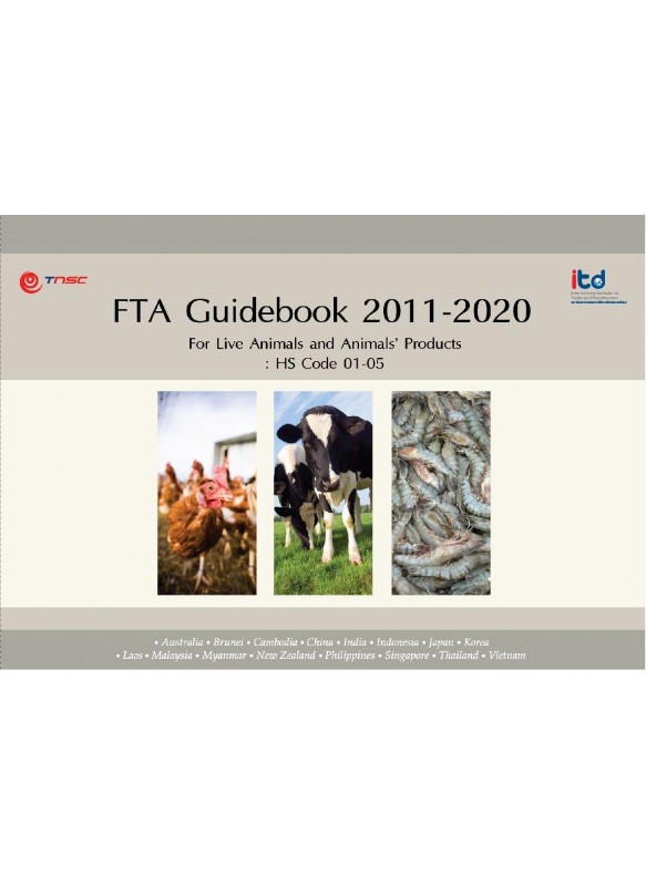 FTA Guidebook 2011-2020 Product : HS Code 01-05