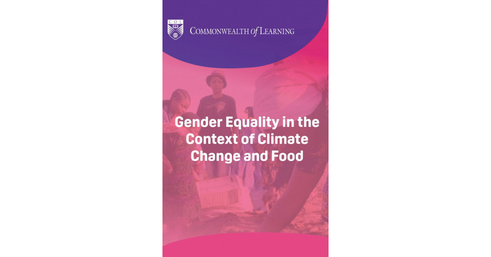 Gender Equality in the Context of Climate Change and Food Security