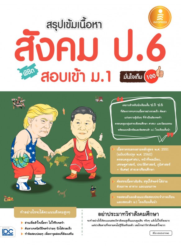 สรุปเข้มเนื้อหา สังคม ป.6 พิชิตสอบเข้า ม.1 มั่นใจเต็ม 100 สรุปเข้มเนื้อหา สังคม ป.6 พิชิตสอบเข้า ม.1 มั่นใจเต็ม 100