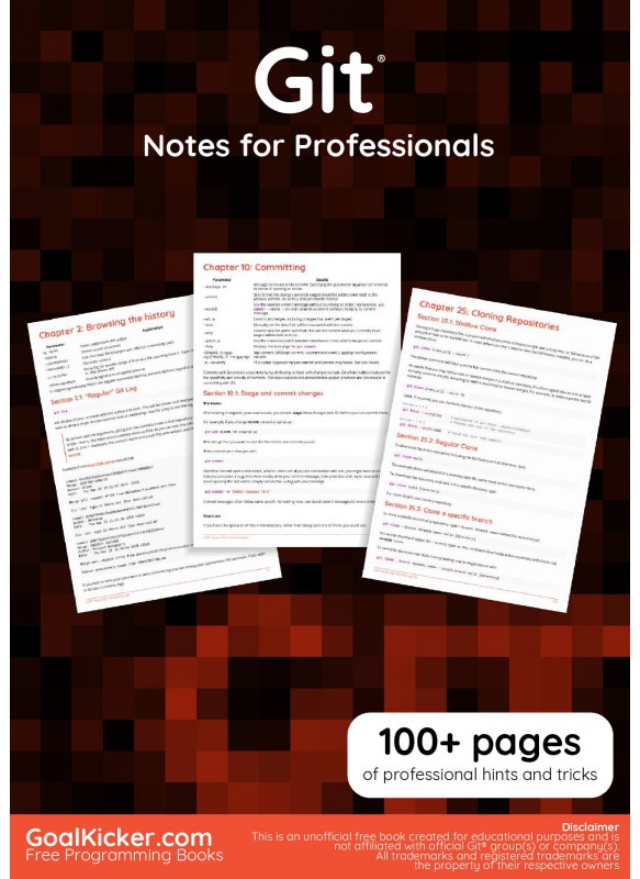 Git Notes For Professionals