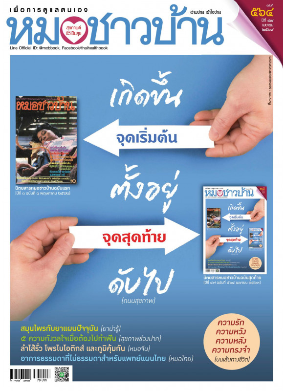 หมอชาวบ้าน ฉบับ 564 เดือนเมษายน 69