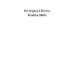 Developing Effective Reading Skills 
