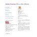 Premiere Pro + After Effects Premiere Pro + After Effects