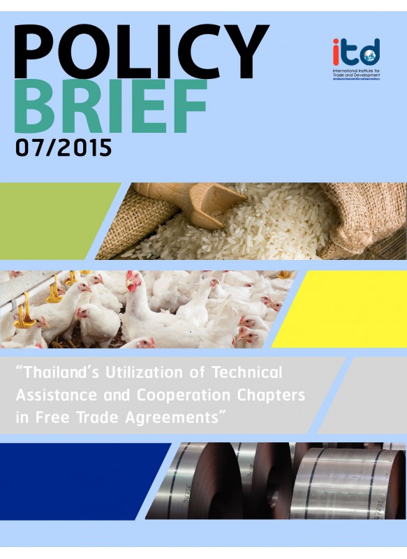 Thailand’s Utilization of Technical Assistance and Cooperation Chapters in Free Trade Agreements
