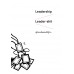 Leadership/Leader-shit ผู้นำคนนั้นสอนให้รู้ว่า... Leadership/Leader-shit ผู้นำคนนั้นสอนให้รู้ว่า...