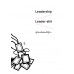 Leadership/Leader-shit ผู้นำคนนั้นสอนให้รู้ว่า...