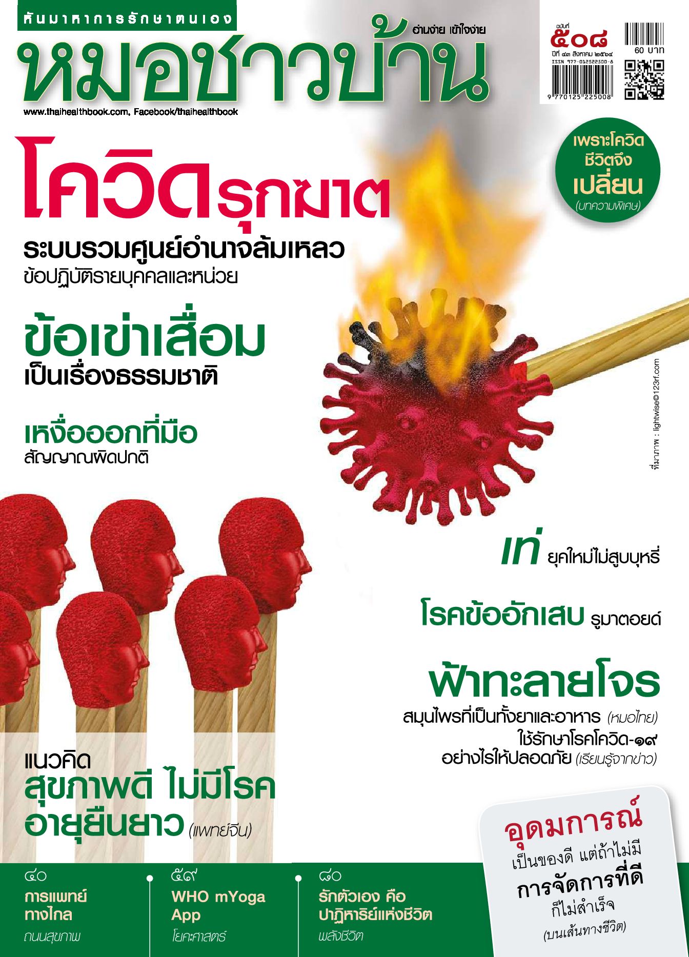 นิตยสารหมอชาวบ้าน ฉบับ 508